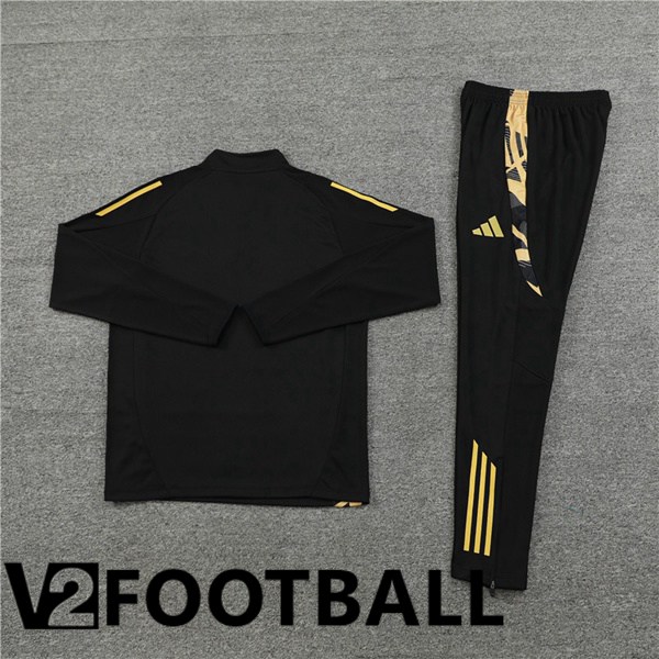 Real Madrid kit Training Tracksuit Black 2024/2025