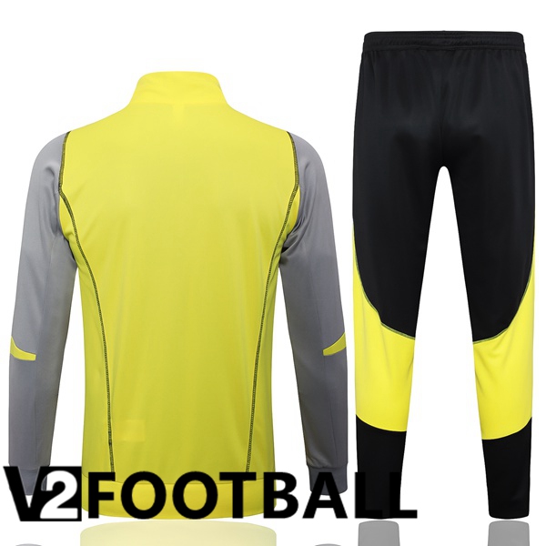 Flamengo Training Jacket Suit Yellow 2024/2025