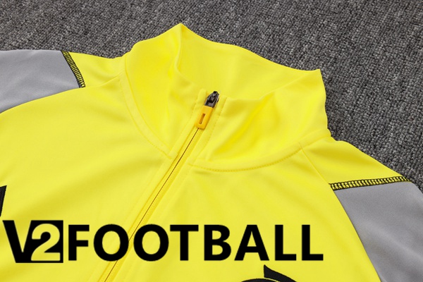 Flamengo Training Jacket Suit Yellow 2024/2025