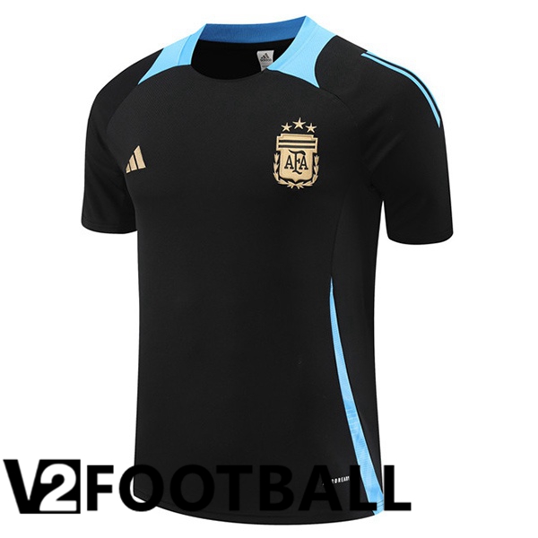 Argentina Training T Shirt Black 2024/2025