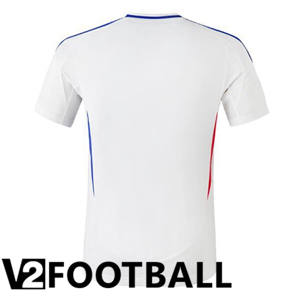 lyon OL Home Soccer Shirt White 2024/2025
