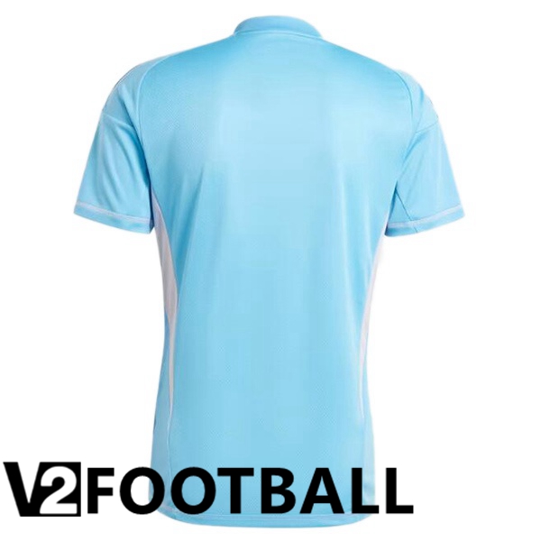 Real Madrid Goalkeeper Soccer Shirt Blue 2024/2025
