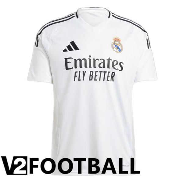 Real Madrid Home Soccer Shirt White 2024/2025