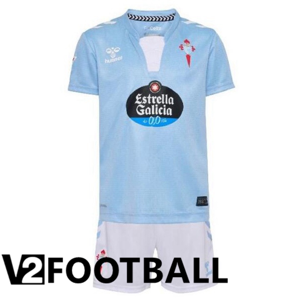 Celta Vigo Kids Home Soccer Shirt Blue 2024/2025