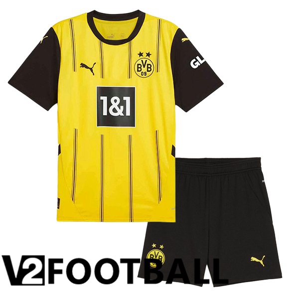 Dortmund BVB Kids Home Soccer Shirt Yellow 2024/2025