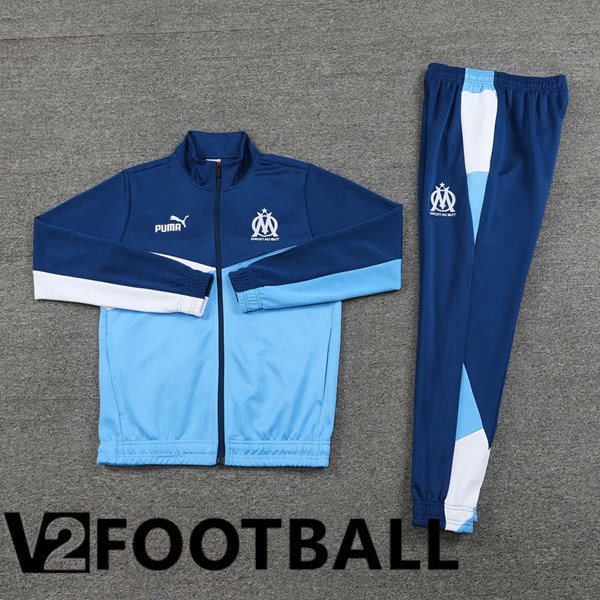 Marseille OM Training Jacket Suit Blue 2024/2025