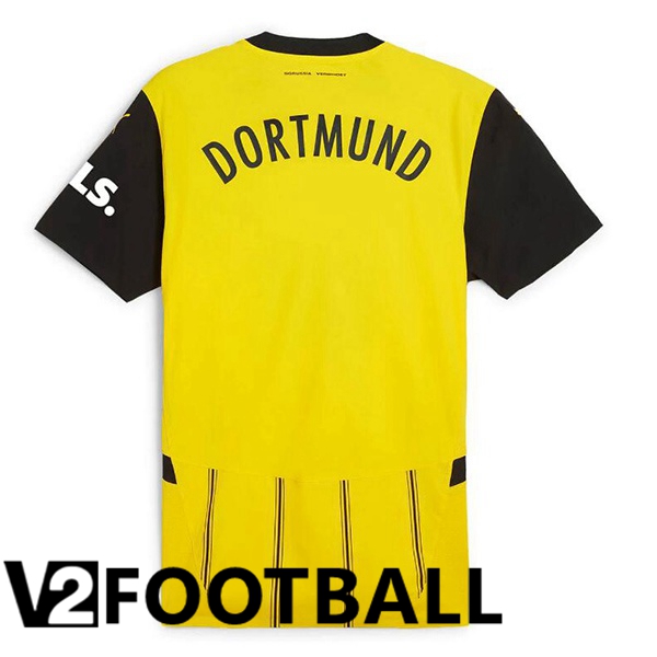 Dortmund BVB Home Soccer Shirt Yellow 2024/2025