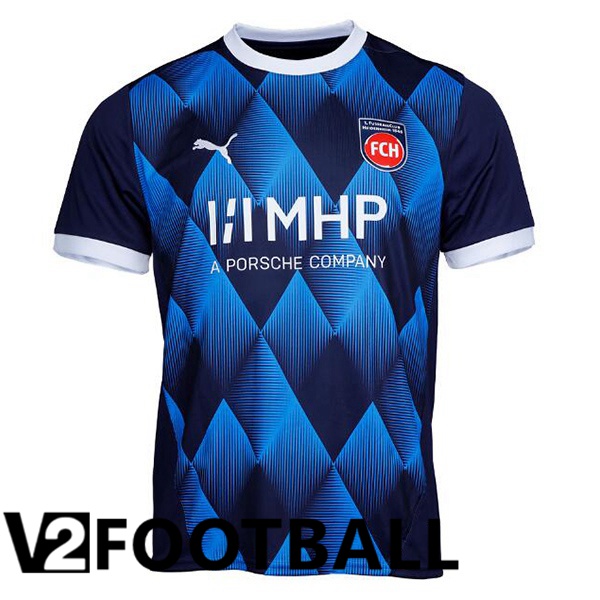FC Heidenheim Away Soccer Shirt Blue 2024/2025