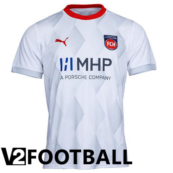 FC Heidenheim Third Soccer Shirt White 2024/2025