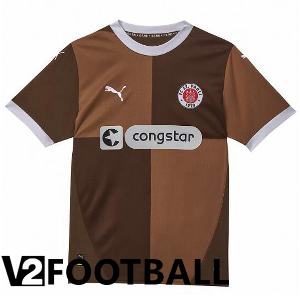 FC St. Pauli Home Soccer Shirt Yellow 2024/2025