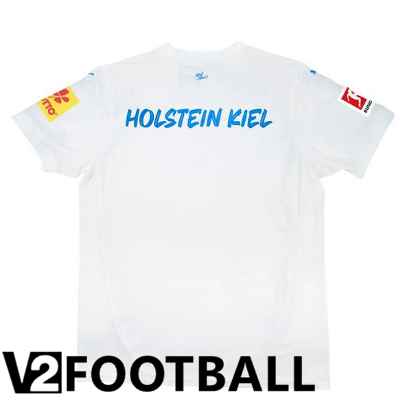 Holstein Kiel Away Soccer Shirt White 2024/2025