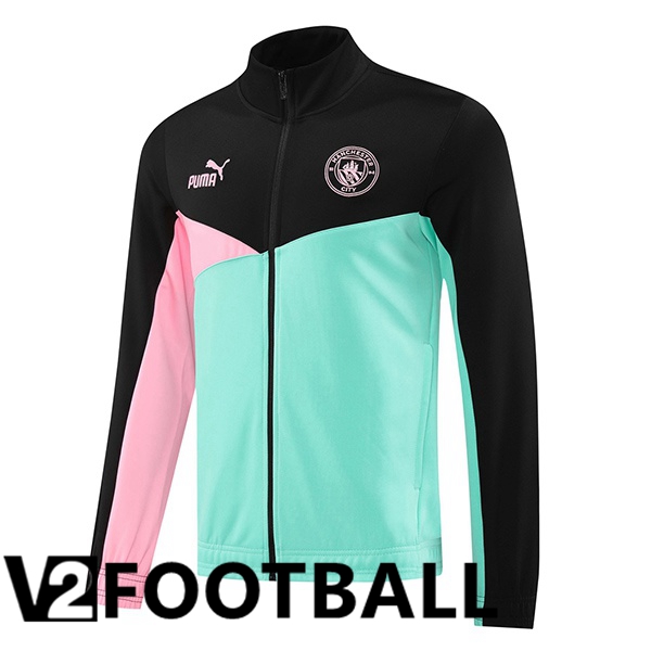 Manchester City Training Jacket Pink Green 2024/2025
