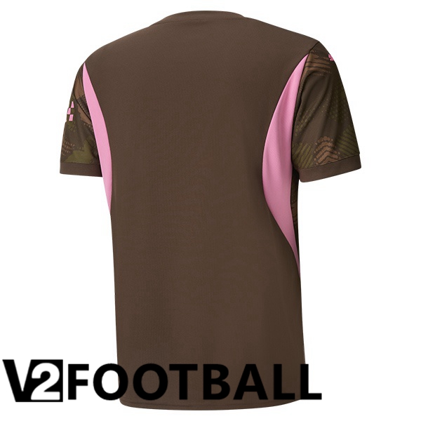 Manchester City Goalkeeper Soccer Shirt Brown 2024/2025