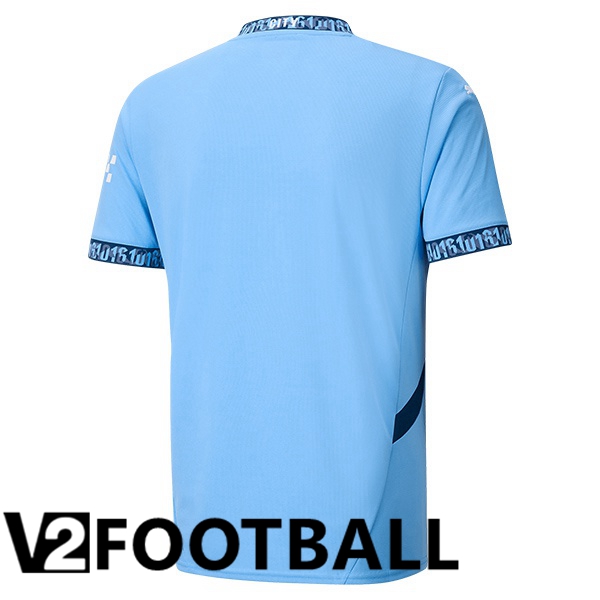 Manchester City Home Soccer Shirt Blue 2024/2025