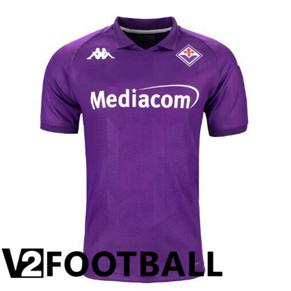 ACF Fiorentina Home Soccer Shirt Purple 2024/2025