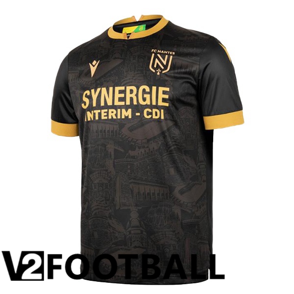 FC Nantes Away Soccer Shirt Black 2024/2025