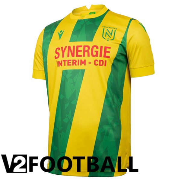 FC Nantes Home Soccer Shirt Yellow 2024/2025