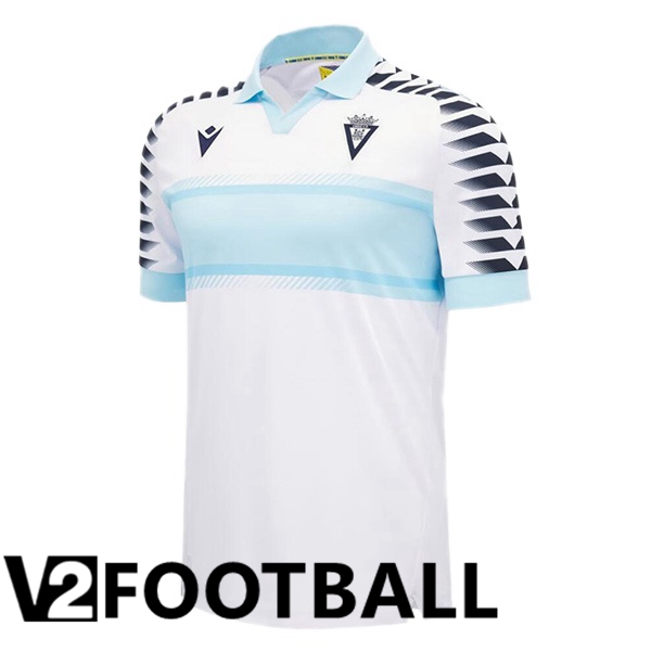 Cadiz CF Away Soccer Shirt White 2024/2025