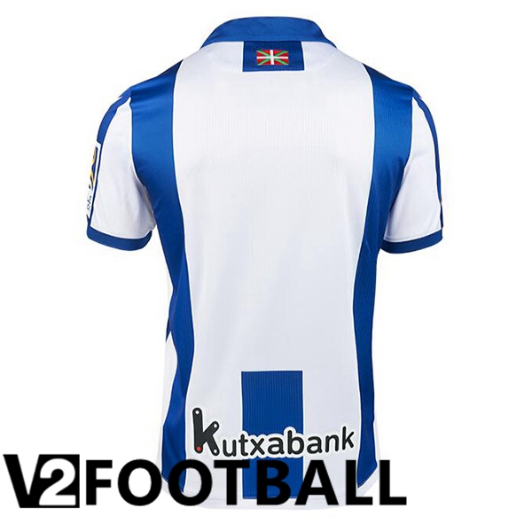 Real Sociedad Home Soccer Shirt Blue 2024/2025