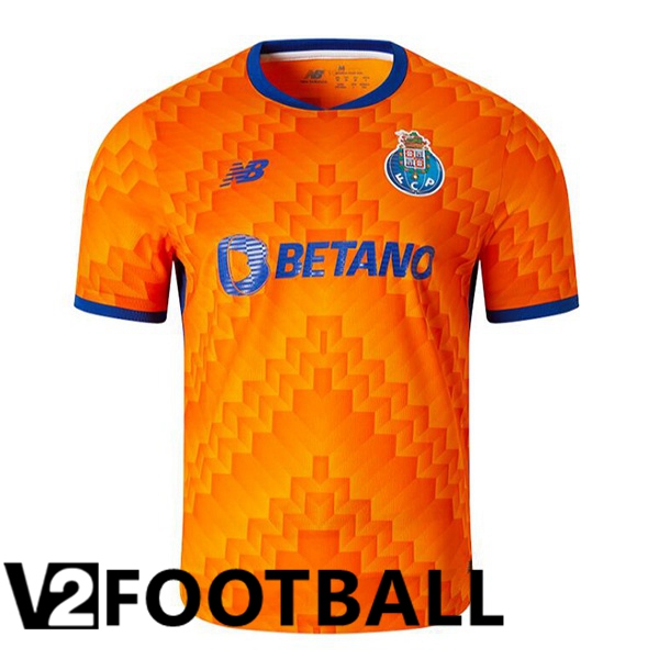 FC Porto Away Soccer Shirt Orange 2024/2025