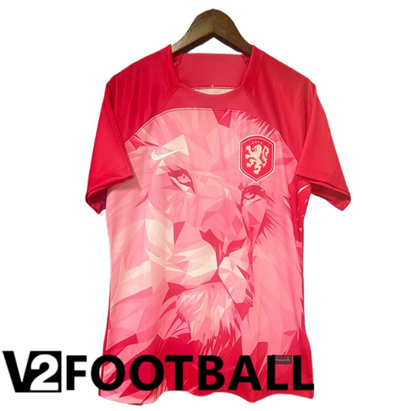 Netherlands Special Edition Soccer Shirt Pink 2024/2025