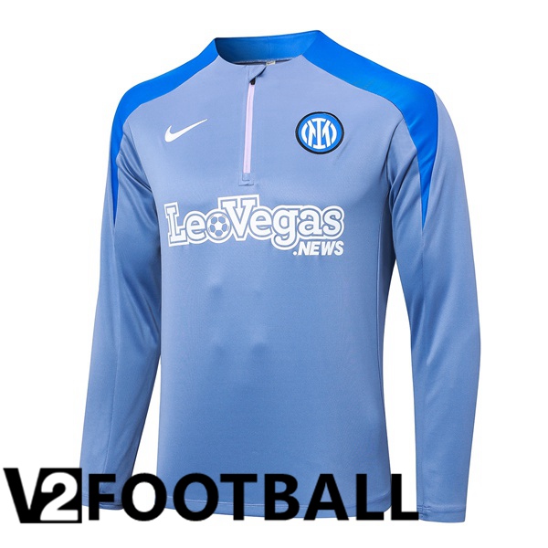 Inter Milan Training Sweatshirt Blue 2024/2025