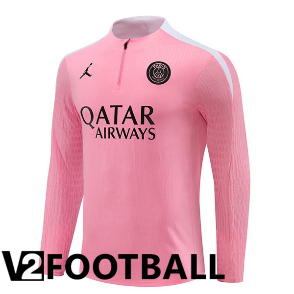 JORDAN Paris PSG Training Sweatshirt Pink 2024/2025
