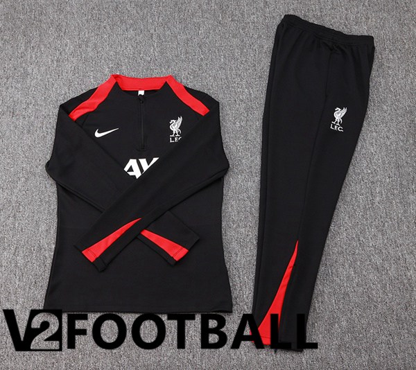 FC Liverpool kit Training Tracksuit Black 2024/2025