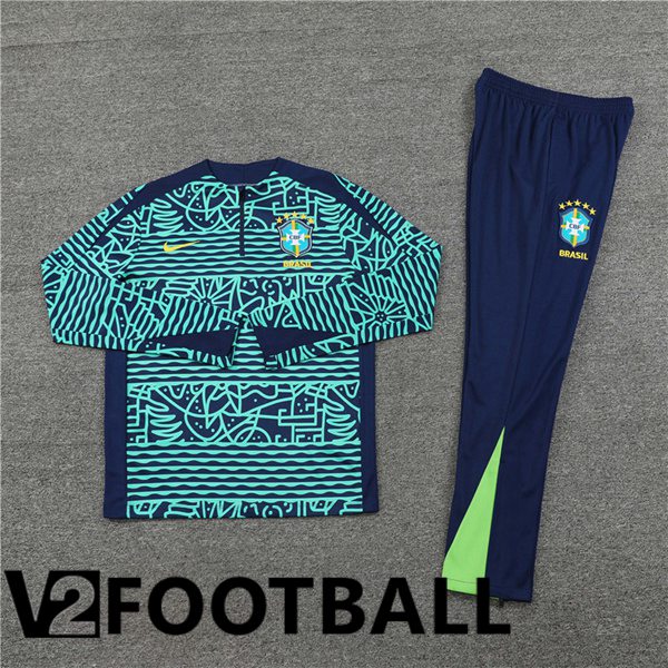 Brazil kit Training Tracksuit Green 2024/2025