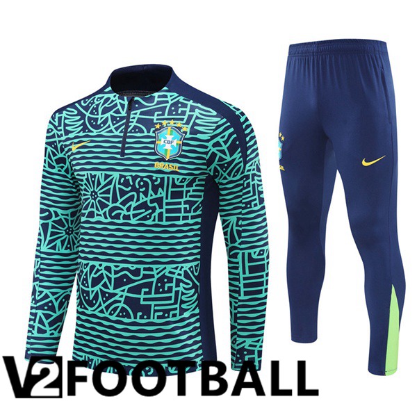 Brazil kit Training Tracksuit Green 2024/2025