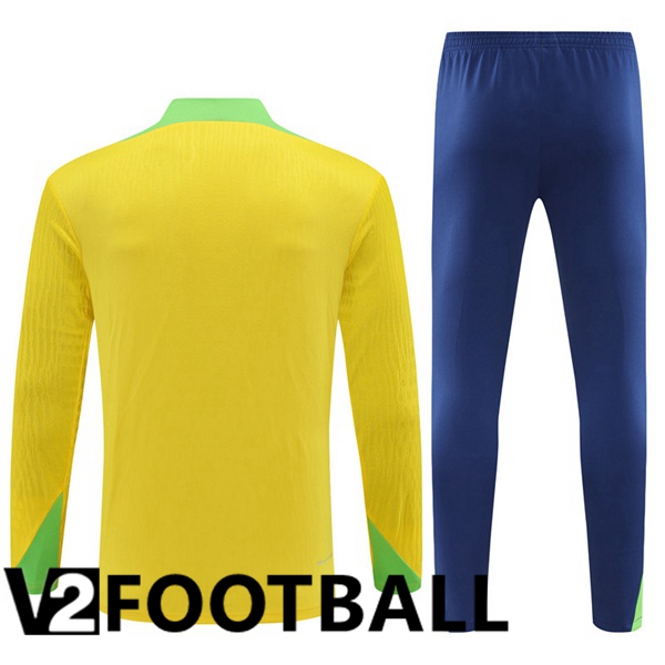 Brazil kit Training Tracksuit Yellow 2024/2025