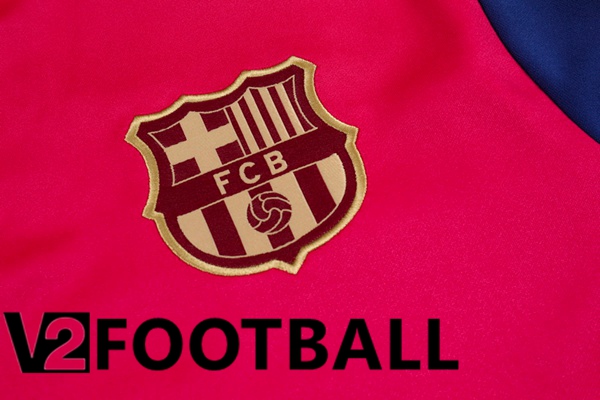 FC Barcelona kit Training Tracksuit Pink Blue 2024/2025