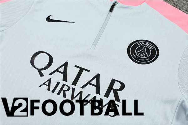 Paris PSG kit Training Tracksuit Grey 2024/2025