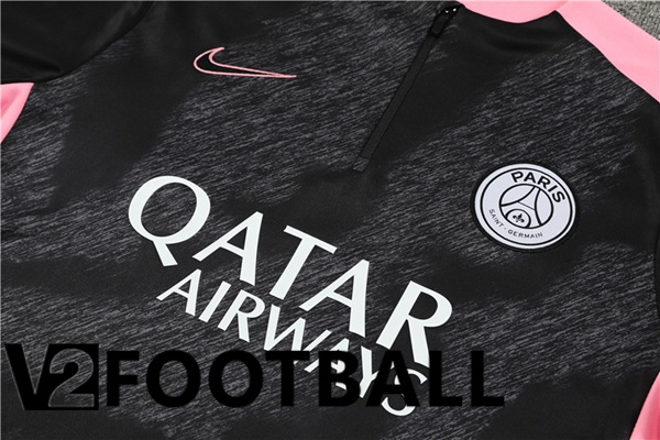 Paris PSG kit Training Tracksuit Black 2024/2025