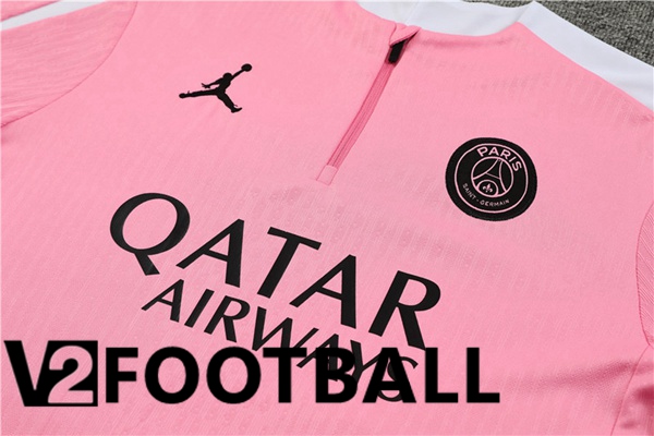 JORDAN Paris PSG kit Training Tracksuit Pink 2024/2025