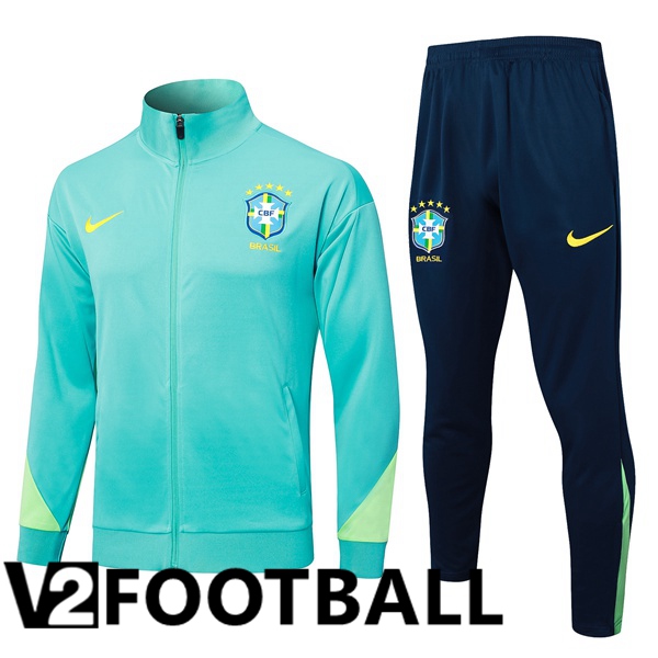 Brazil Training Jacket Suit Green 2024/2025