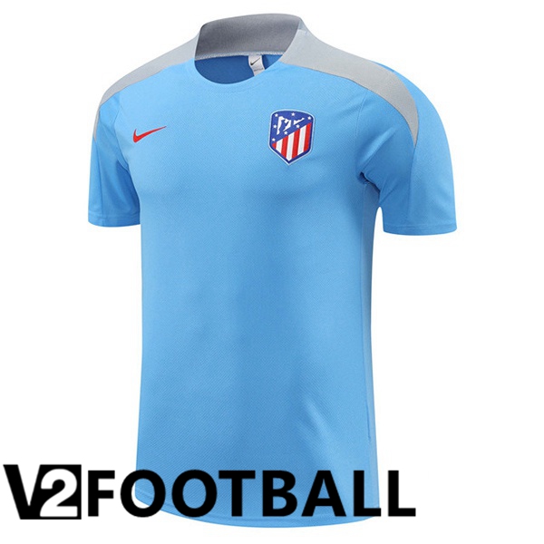 Atletico Madrid Training T Shirt Blue 2024/2025