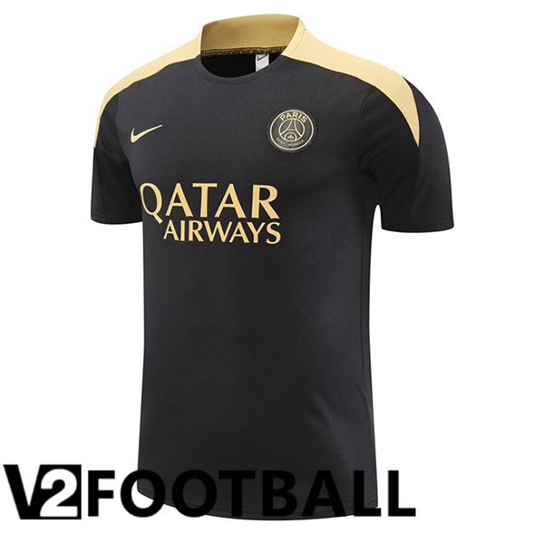 Paris PSG Training T Shirt Black 2024/2025