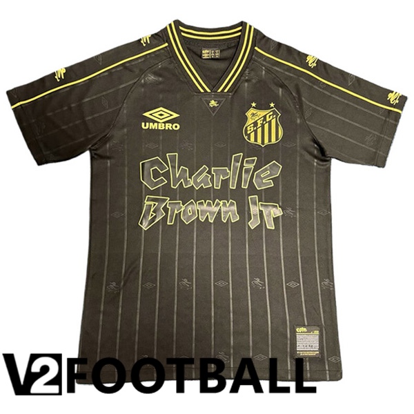 Santos FC Special Edition Soccer Shirt Brown 2024/2025