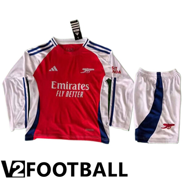 Arsenal Kids Home Soccer Shirt Long sleeve 2024/2025