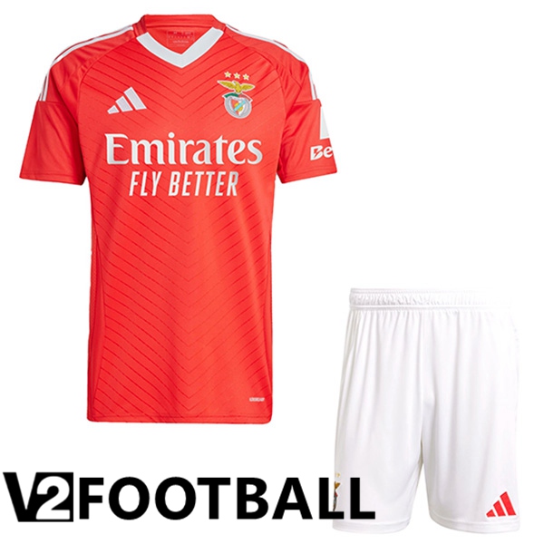 Benfica Kids Home New Soccer Shirt 2024/2025