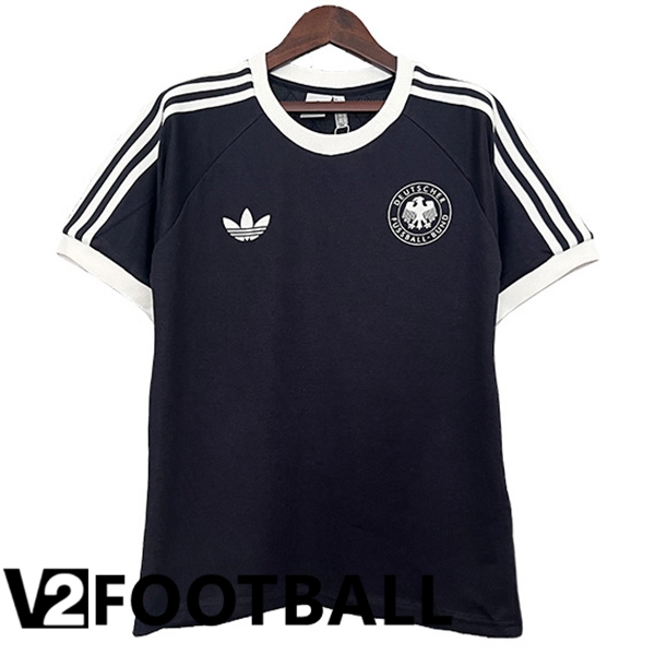 Germany Retro Soccer Shirt Special Edition Black