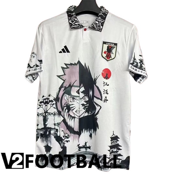 Japan Soccer Shirt Special Edition Naruto White 2024/2025