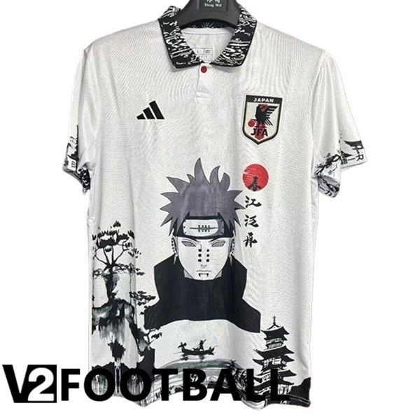 Japan Soccer Shirt Special Edition Naruto White 2024/2025