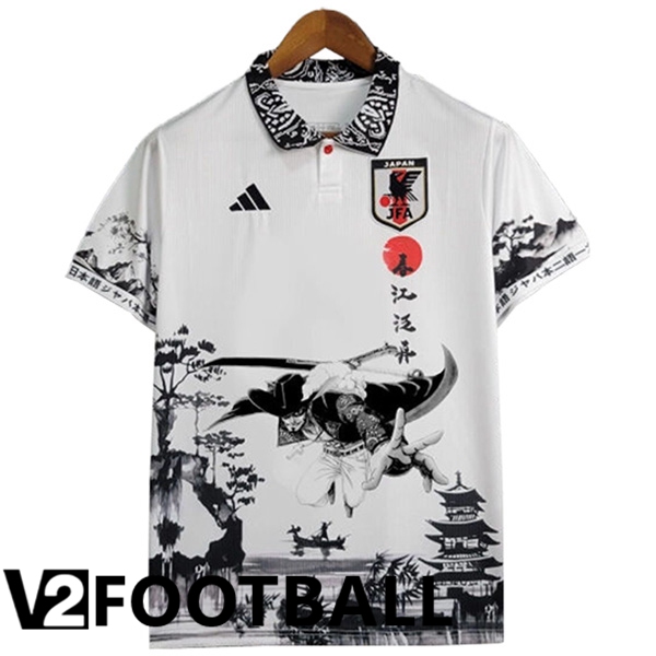 Japan Soccer Shirt Special Edition White/Black 2024/2025