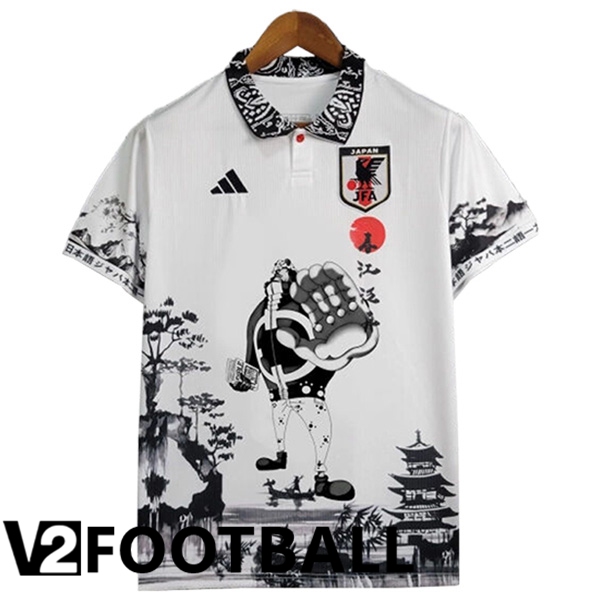 Japan Soccer Shirt Special Edition White/Black 2024/2025