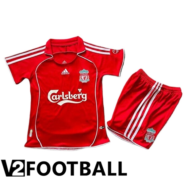 FC Liverpool Retro Kids Home Soccer Shirt 2006/2008