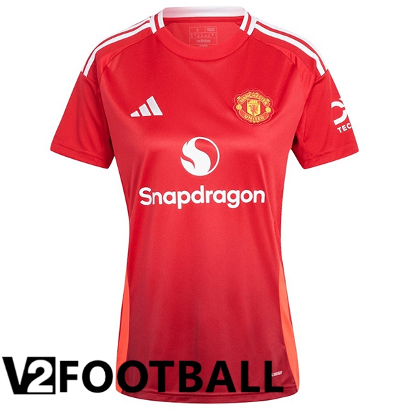 Manchester United Women Home Soccer Shirt 2024/2025