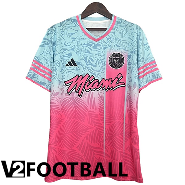 Inter Miami CF Soccer Shirt Special Edition Pink/Blue 2024/2025