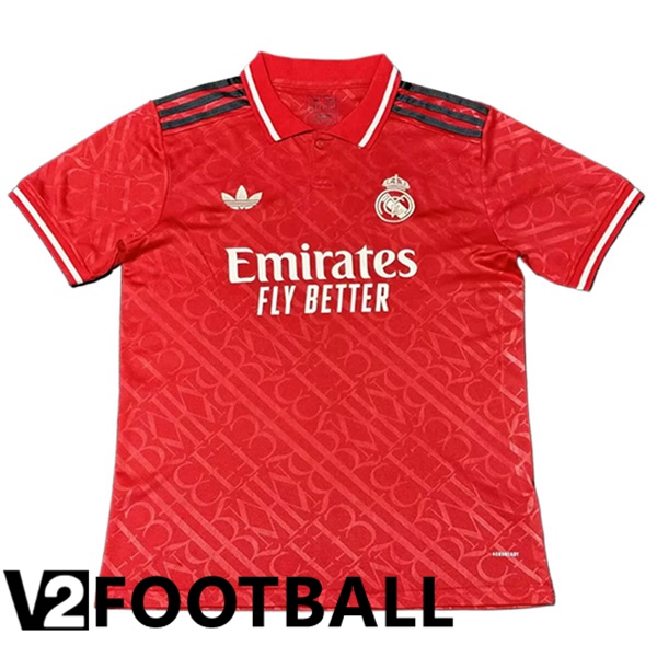 Real Madrid Soccer Shirt Special Edition Red 2024/2025